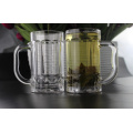 Haonai hot sale bulk cheap glass beer mug